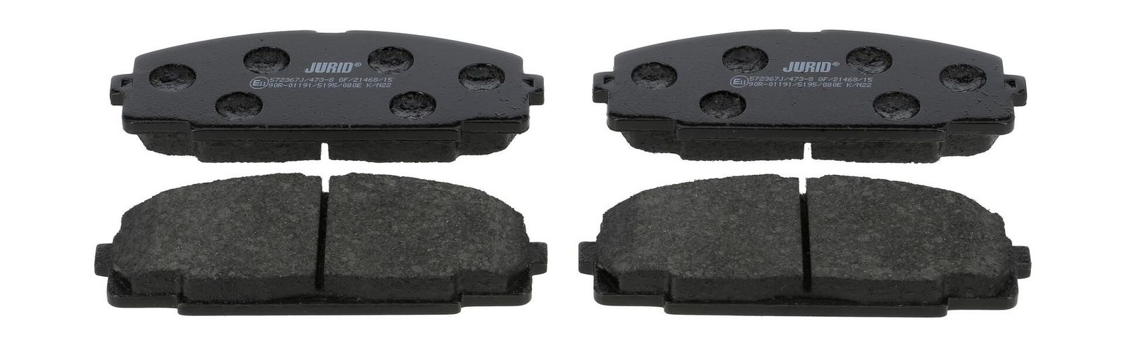 JURID 572367J Brake pad set, disc brake