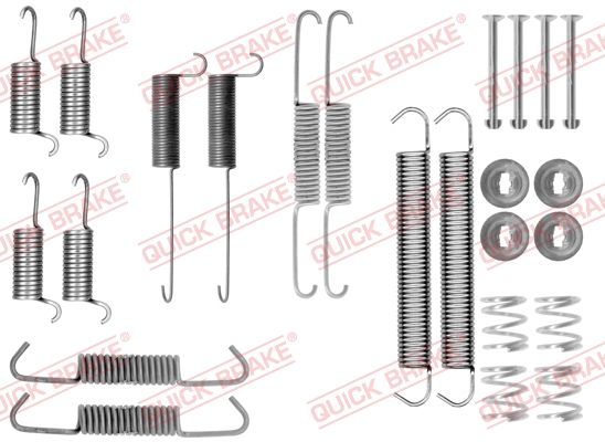 priedų komplektas, stabdžių trinkelės