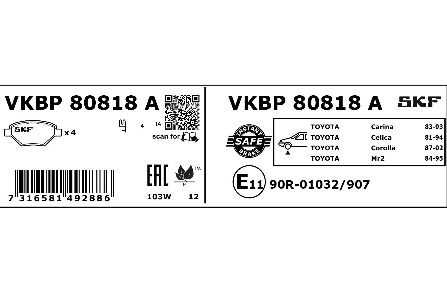 Brake Pad Set, disc brake-2