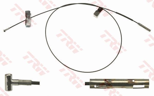 TRW GCH254 Cable pull, parking brake