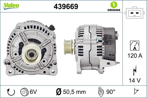 VALEO 439669 Alternator