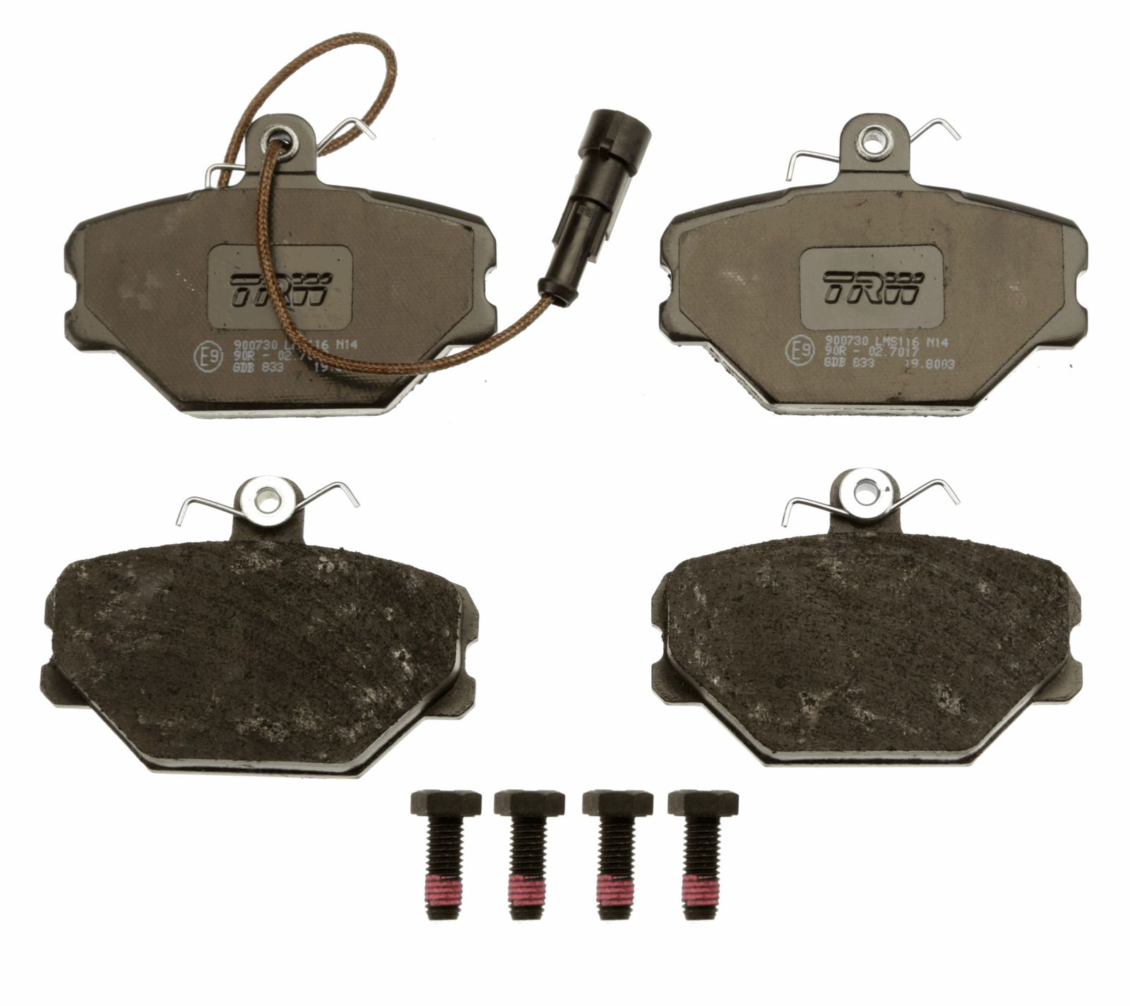 Brake Pad Set, disc brake-1