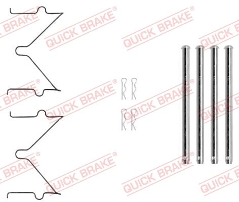 QUICK BRAKE 109-0040 Accessory kit, disc brake pad